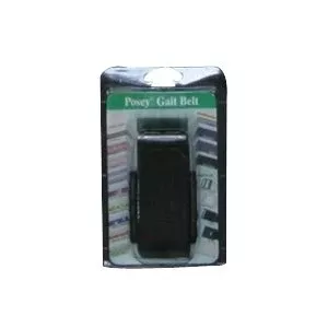 EA/1 - Premium EZ Clean Gait Belts with Spring-Loaded Buckle, Standard, Black, Fits Up to 58" WaistManufacturer #: 6546