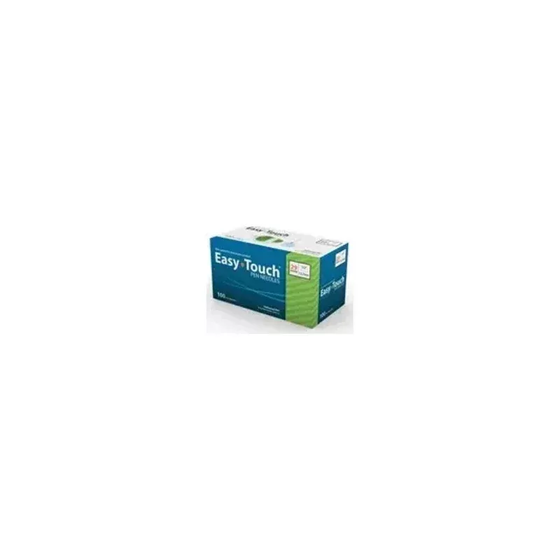 Easy Touch Insulin Pen Needle 30g X 5/16" (100 Count)- Box of 100