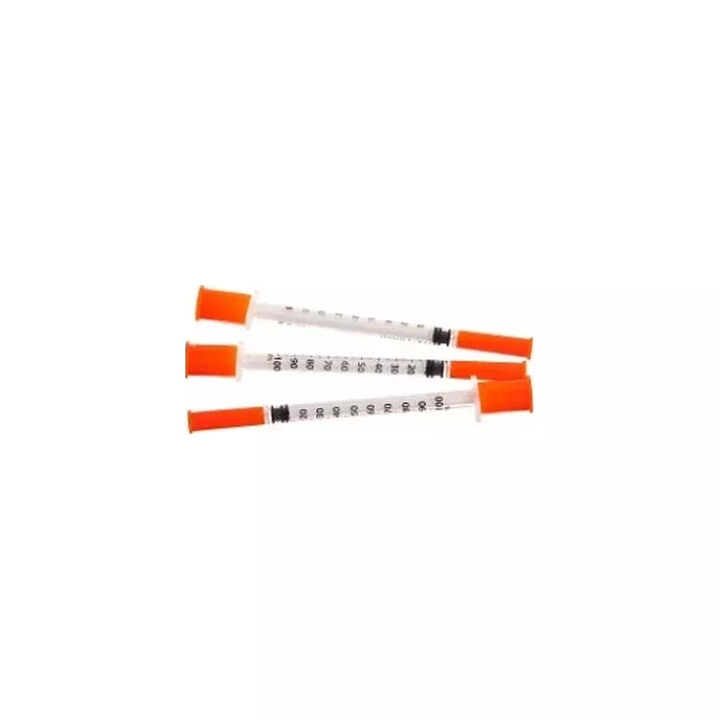 Easytouch Insulin Syringe 28g X 1/2", 1 Ml (100 Count)- Box of 100