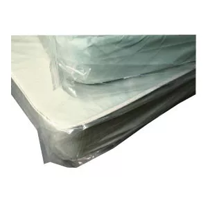 Elkay Plastics K48T - Low Density Polyethylene Mattress Bag Cover, 90" x 39", Tan Tint