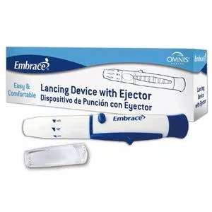 Embrace Lancing Device With Lancet Ejector- 1 Each