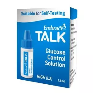 Embrace Talk Hi Control Solution- Box of 1