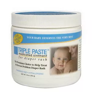 Emerson 2001 - Triple Paste Medicated Ointment for Diaper Rash, 2 oz. Tube