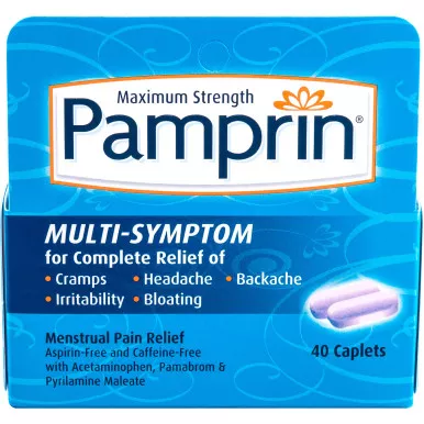 Emerson 30032 - Pamprin Multi-Symptom Caplets, 40 ct