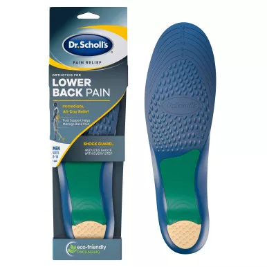 Emerson 87104192 - Dr. Scholl's Pain Relief Orthotics Lower Back Pain, Men