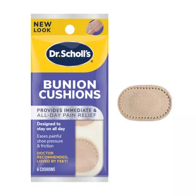 Emerson 90000086 - Dr. Scholl's Felt Bunion Cushion, 6 ct