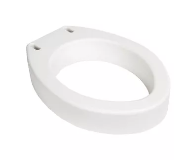 Essential Medical B5080 - Toilet Seat Standard Riser, 3-1/2" Height