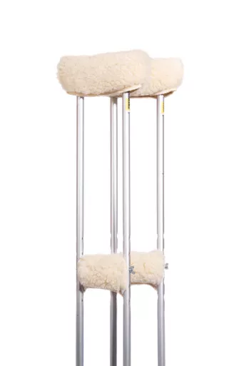 Essential Medical D5009 - Sheepette Crutch Cover Set