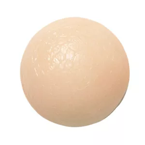 Fabrication Enterprises 10-1490 - CanDo Gel Ball Hand Exerciser, Standard Circular, Tan 2X-Light