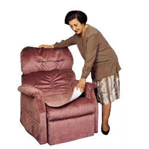 Fiberlinks A2122/BL1 - Waterproof Chair Pad 21" x 22"