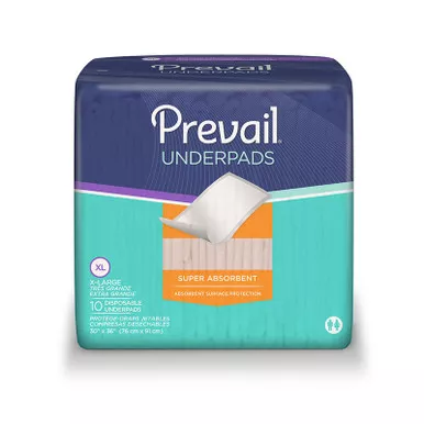 First Quality PV-120 - Prevail Disposable Underpad Large 30" x 30"