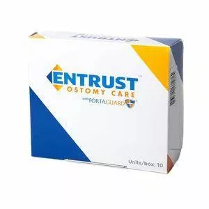 Fortis 1106 - Entrust 1 Piece Precut 2", Transparent, Standard Wear, 12", Drainable with Fortaguard