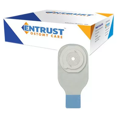 Fortis 1205 - Entrust 1 Piece 1-3/4", Transparent, Extended Wear, 12", Drainable with Fortaguard