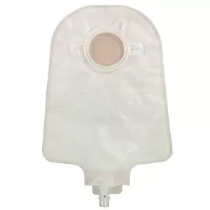 Genairex 7501214 - Urostomy Pouch Securi-T™ Two-Piece System 9 Inch Length Drainable Without Barrier, Opaque, Flip-Flow Valve (includes 10 caps 1 Night Adapter)