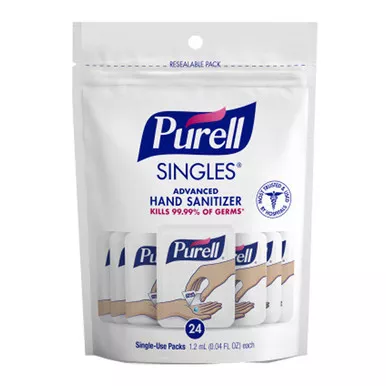 Gojo 9630-55-24CT-NS - Purell Resealable Stand-Up Pouch