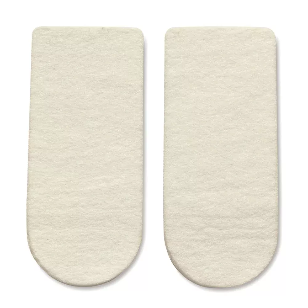 Hapad 3/4 Length Heel Wedges 3/4 Length Heel Wedges, Medium, 2.5"Wx7/16"H, pair - 65442