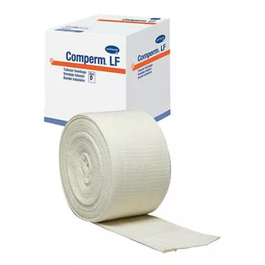 Hartmann 83030000 - Elastic Tubular Support Bandage Comperm 2-3/4 Inch X 11 Yard Standard Compression Pull On Natural Size C NonSterile