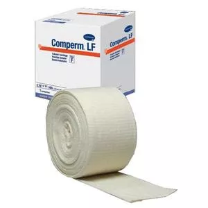 Hartmann 83050000 - Elastic Tubular Support Bandage Comperm 3-1/2 Inch X 11 Yard Standard Compression Pull On Natural Size E NonSterile