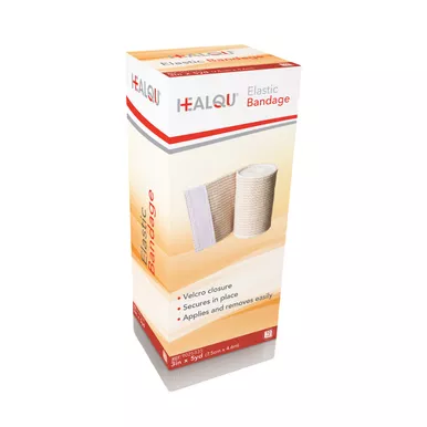 Healqu 9025335 - HEALQU Elastic Bandage 3" x 5 yards