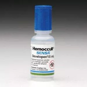 Hemocue Hematology Reagent Hemoccult SENSA Developer Fecal Occult Blood Test Proprietary Mix 15 mL - Each - 64115-EA