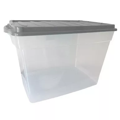 HMS Mfg Co. HFT-7161010665666-6 - Hefty Hi-Rise 32 Qt. Storage Container - REPLACES HMSHFT7161