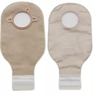 Hollister 18002 - Ostomy Pouch New Image™ Two-Piece System 12 Inch Length Drainable Pre-Cut