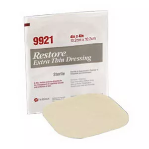Hollister 519923 - Hydrocolloid Dressing Restore™ Extra Thin 6 X 8 Inch Rectangle Sterile