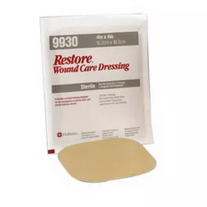 Hollister 519930 - Restore Hydrocolloid Dressing, 4" x 4"