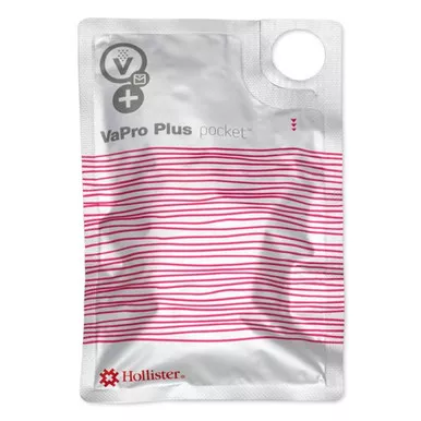 Hollister 71102-30 - VaPro Plus Pocket Intermittent Catheter, 10 Fr, 8", Hydrophilic
