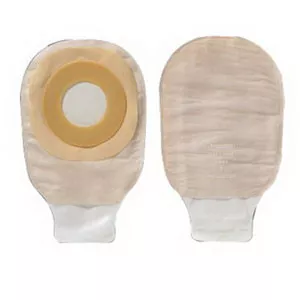 Hollister 8642 - Colostomy Pouch Premier™ Flextend™ One-Piece System 9 Inch Length Drainable Flat, Pre-Cut
