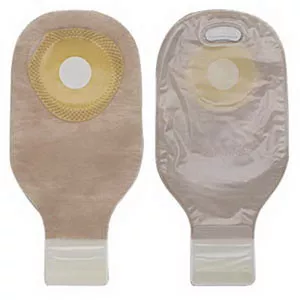Hollister 88425 - Premier 1-Piece Drainable Pouch Precut 1", Lock N Roll, Transparent