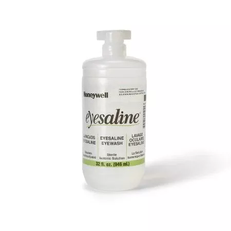 Honeywell Safety Products Eyewash Solution Eyesaline 32 oz. Bottle - Each - 32-000455-0000-H5-EA