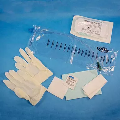 HR Pharmaceuticals 12116 - MTG Instant Cath Mini-Pak Closed System 16 Fr 16" 1500 mL Due to Covid-19 related supply shortages, product may not contain gloves