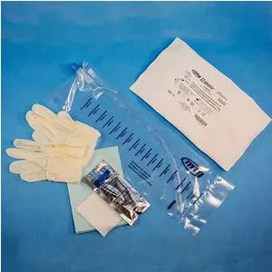 HR Pharmaceuticals 32212 - Intermittent Catheter Kit MTG EZ-Advancer Soft Straight Tip 12 Fr. Without Balloon Silicone