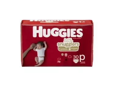 Huggies Little Snugglers Diapers, Preemie- Pack(age) of 30