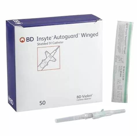 Insyte Autoguard Shielded Iv Catheter, 18g X 1.16"- 1 Each