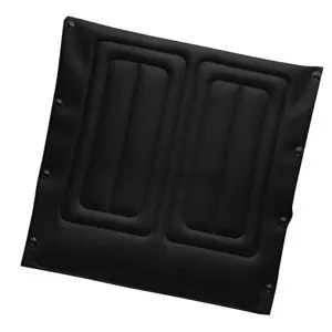 Invacare 1031728 - Seat Upholstery 17" x 16", Black