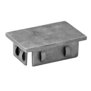 Invacare 1065360 - End Cap 1-1/4" x 2", Black