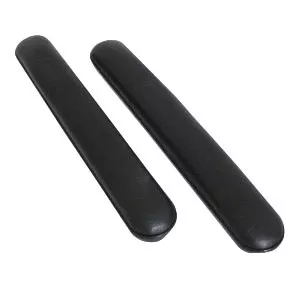 Invacare 1091686U67 - Full Length Arm Pad, Black Viny Upholstery