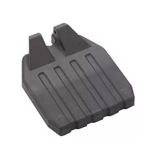 Invacare 1100989 - Footplate 12", Black