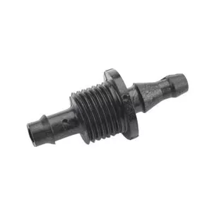 Invacare 2000473 - Oxygen Barb Connector 1/4", Plastic