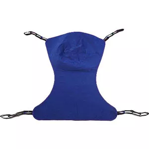 Invacare R112 - Reliant Full Body Solid Fabric Sling without Commode Opening, Medium, Purple, Polyester/Nylon