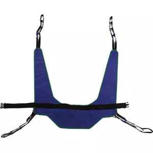 Invacare R121 - Reliant Toileting Sling with Belt, Large, Green, Polyester/Nylon