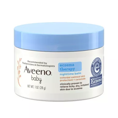 J&J 111919300 - Aveeno Eczema Therapy Nighttime Balm, 1 oz