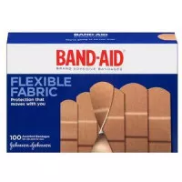 J&J 115078 - Band-Aid Flexible Fabric Assorted 100 ct.
