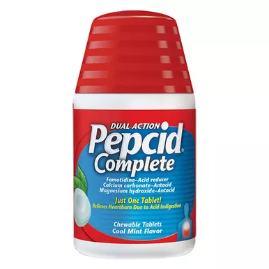 J&J 88825 - PEPCID COMPLETE Chewable Tablets, Mint, 25 Count