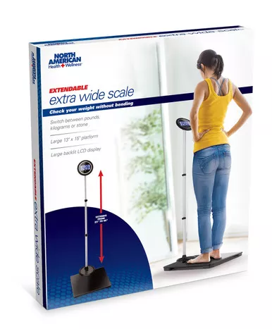 Jobar JB8099 - Extendable Large Display Weight Scale