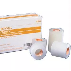 Kendall Hypoallergenic Clear Tape 3" X 10 Yds.- 1 Each