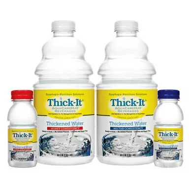 Kent Precision B453 - Thick-It AquaCare H2O Thickened Water Ready-to-use Honey Consistency 8 oz.