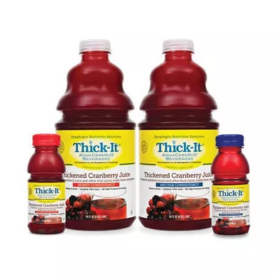 Kent Precision B459 - Thick-It AquaCare H2O Thickened Cranberry Juice Nectar Consistency 8 oz.